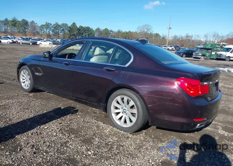 2011 BMW 750I xDrive from USA, damaged, VIN WBAKC6C56BC395326